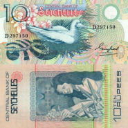 *10 Rupií Seychely 1983, P28a UNC - Kliknutím na obrázok zatvorte -